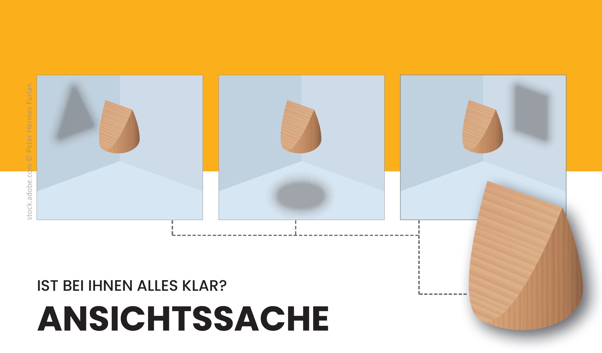 Jeder hat eine andere Sicht auf die Situation